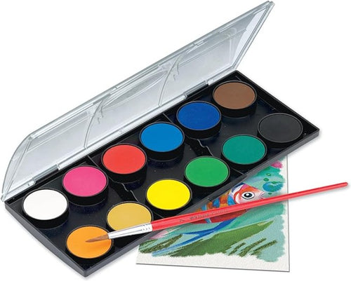 Watercolor Paint Set, 12 Colors