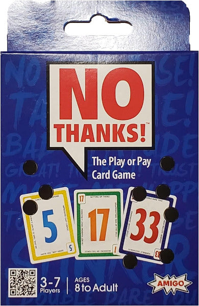 NO Thanks Card Game