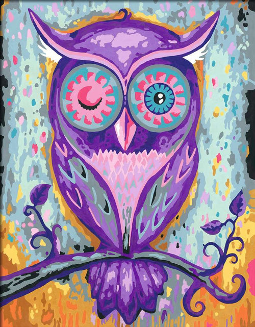 Dreaming Owl Paint by Number