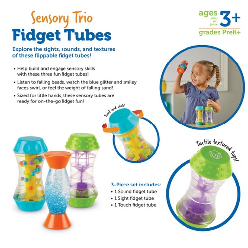 Sensory Trio Fidget Tubes