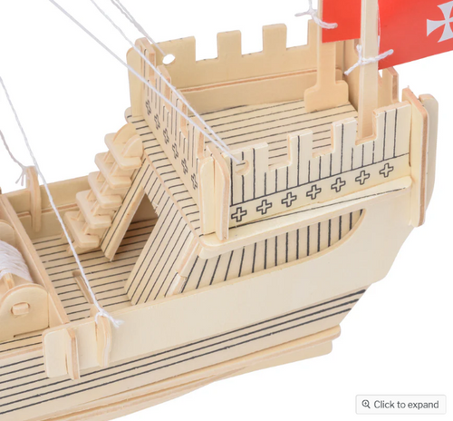 Santa Maria Wooden Ship Kit