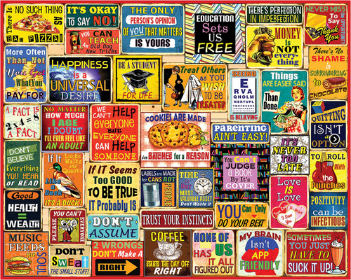 Things I Have Learned puzzle