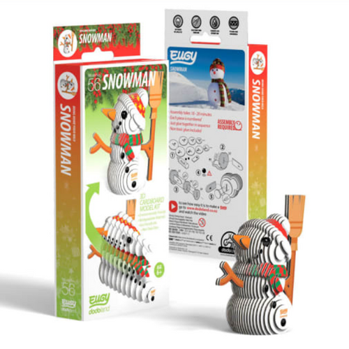 EUGY Snowman 3D puzzle