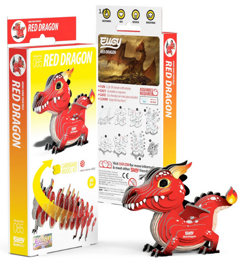 EUGY Red Dragon 3d puzzle