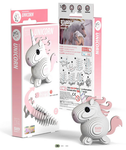 EUGY Unicorn 3D puzzle