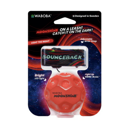 Waboba LED Bounceback Red Ball