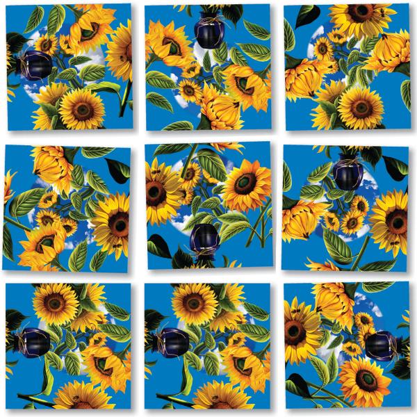 Sunflowers Scramble Squares®