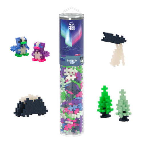Plus-Plus Northern Lights 240pc Tube