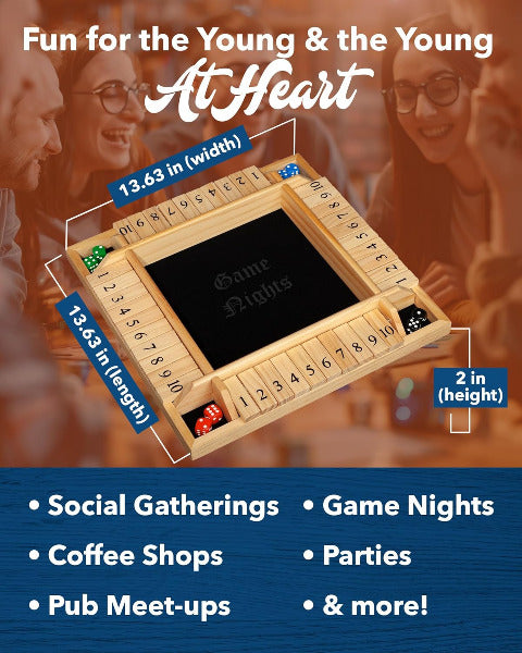 4 Player Shut the Box