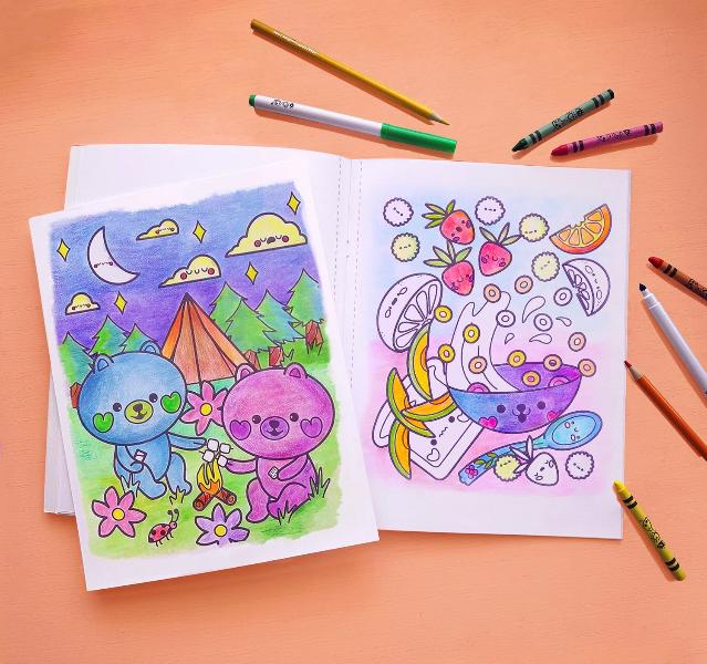 Cutie Critter Cafe Color Craze Coloring Book