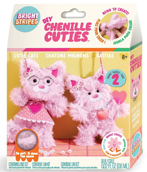 DIY Chenille Cutie Cats