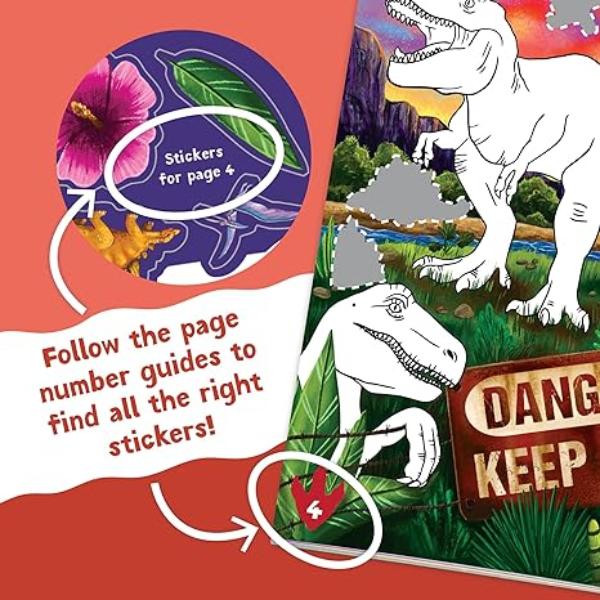 Dinosaur Sticker Activity Book