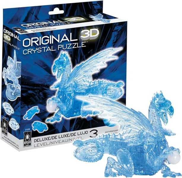 Blue Dragon 3D Crystal Puzzle