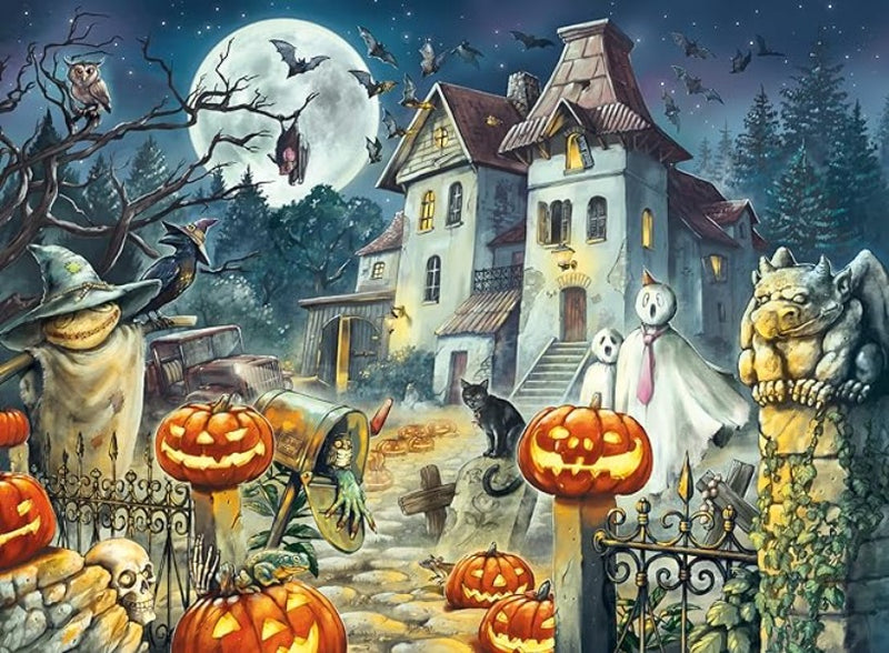 Halloween House 300pc