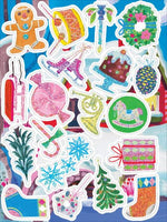 Holiday in the Woods Stickers