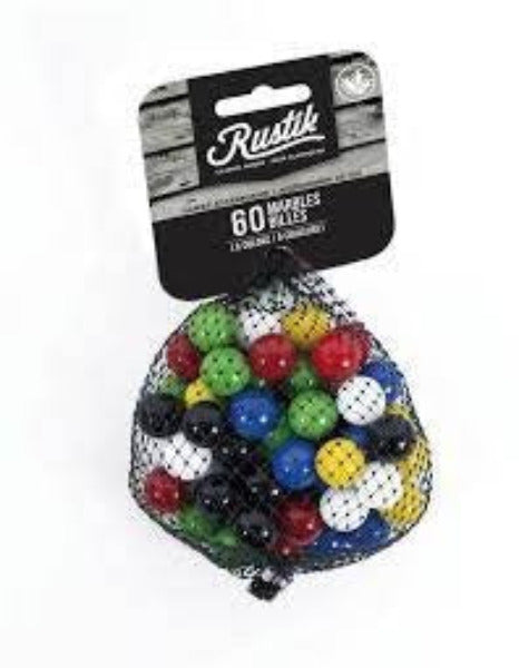 Rustik Colored Game Marbles