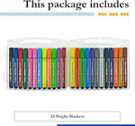 Magic Stix Triangular Marker 24 Pk.