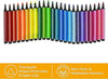 Magic Stix Triangular Marker 24 Pk.