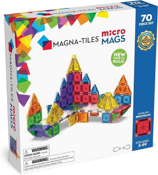 Magna-tiles MicroMAGS 70pc Deluxe