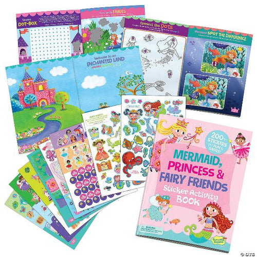 Mermaid Princess Sticker Activity Book