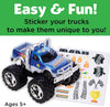 Monster Trucks: DIY Art Kit with Stickers