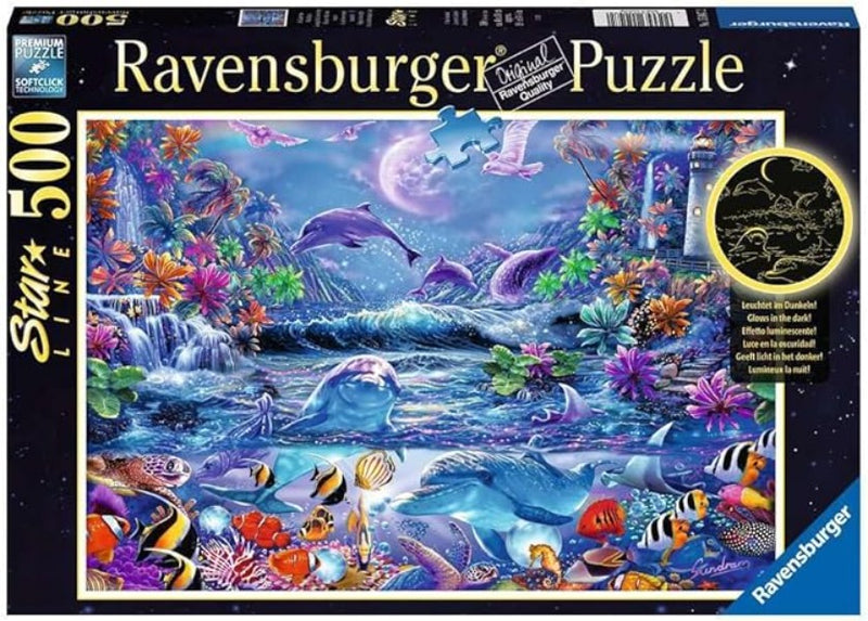 Moonlit Magic Glow In The Dark 500 pc. Puzzle