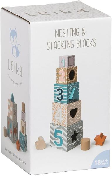 Leika Wood Nesting Blocks