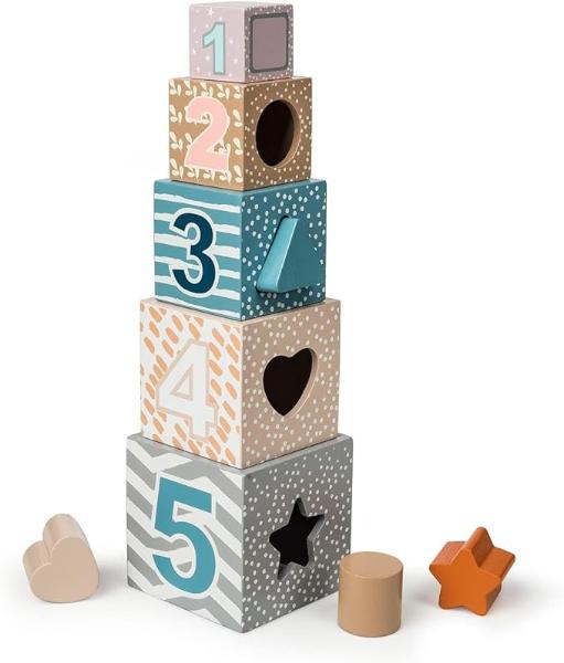 Leika Wood Nesting Blocks