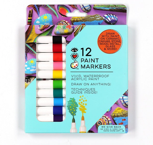 Acrylic Paint Markers 12ct