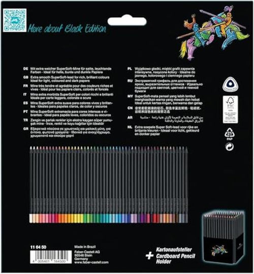 50 ct Color Pencils Black Edition