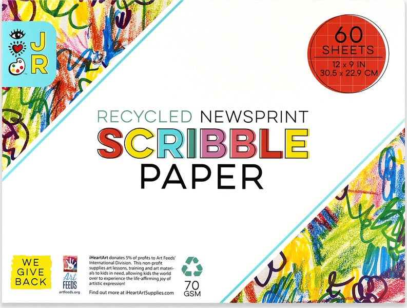 Newsprint Scribble Pad