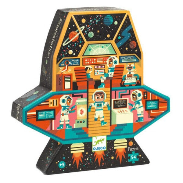 Space Station Silhouette Puzzle