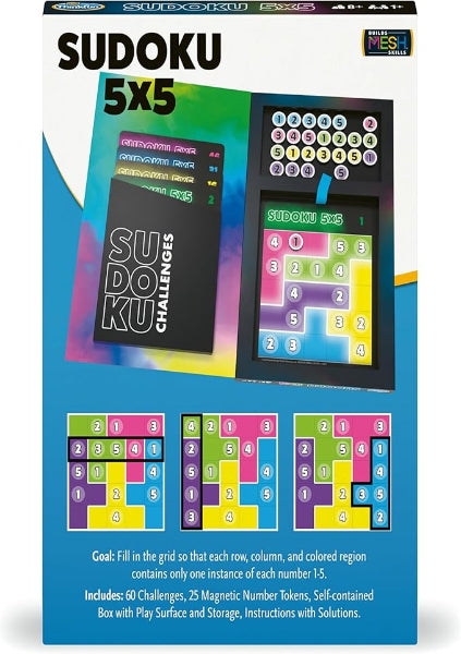 Sudoku 5x5 Magnetic Travel Puzzle