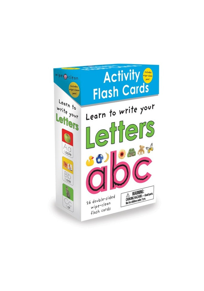 Flash Cards Letter - Wipe Clean