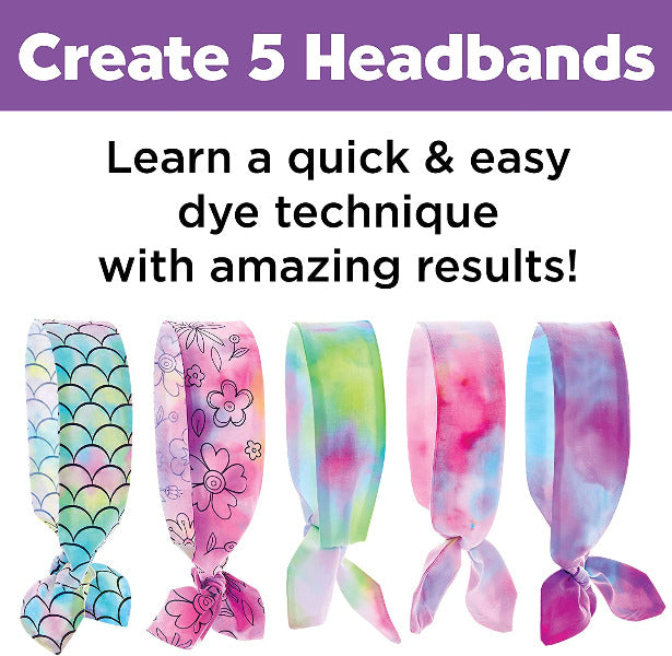 Ice Dye Headbands