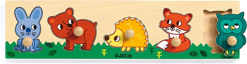 Forest'n'co Wooden Knob Puzzle