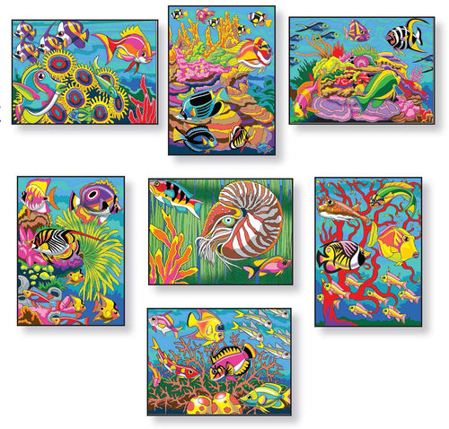 Sea Life Color By Number