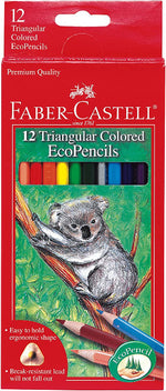 Triangular Colored EcoPencils 12ct