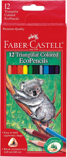 Faber - Castell | 12 Grip Colored EcoPencils
