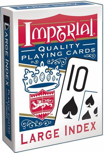 Large Index playing Cards