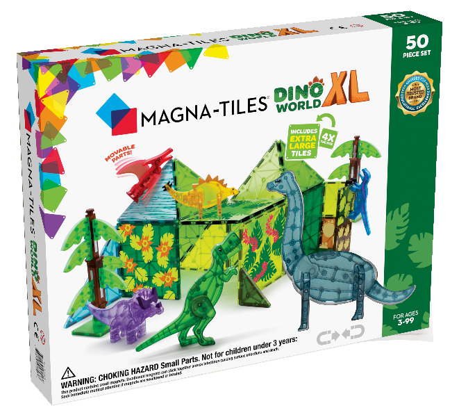 Magna Tiles Dino World XL