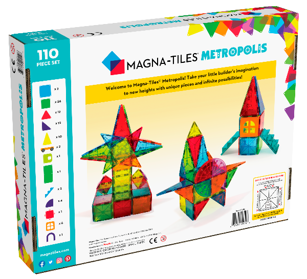 Metropolis MAGNA-TILES® – Imaginuity Enterprises LLC