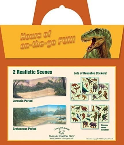 Dinosaurs Reusable Sticker Tote