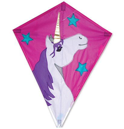 Lucky Unicorn Diamond Kite