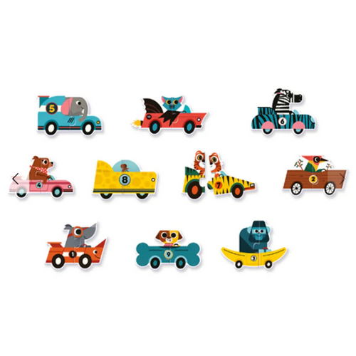 Racing Cars Duo Puzzle
