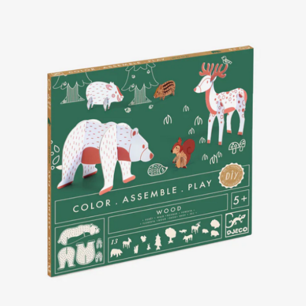 Woods Color Assemble Play