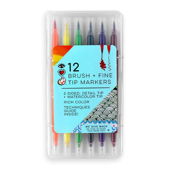 Brush & Fine Tip Markers