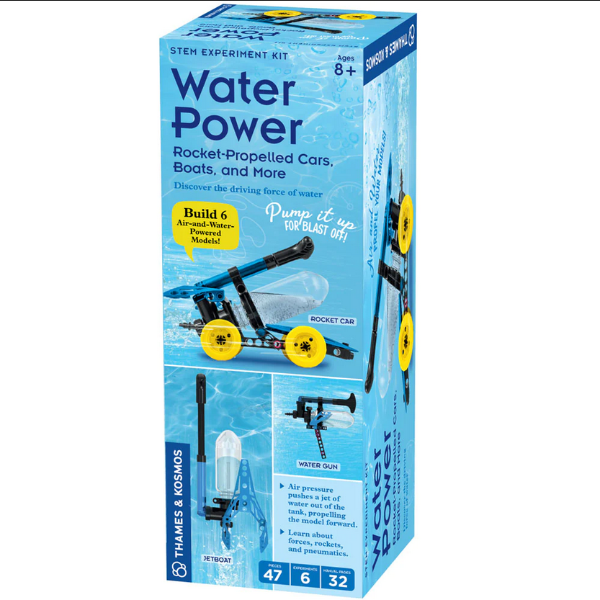 Water Power: Rocket Propelled Cars, Boats, and more