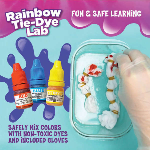 Ooze Labs Rainbow Tie Dye Lab