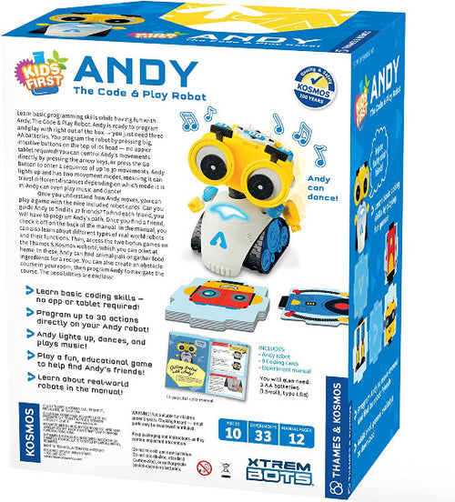 Andy, The Code & Play Robot